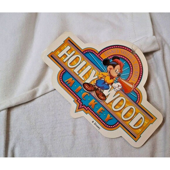 VTG With Tags Mickey In Hollywood One Size Disney T Shirt Minnie Mouse - Picture 3 of 10
